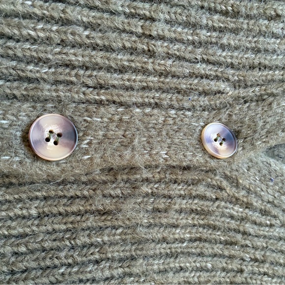 Olive Green Z Supply Josie Women’s Cardigan Sweater Size Large - Picture 7 of 10